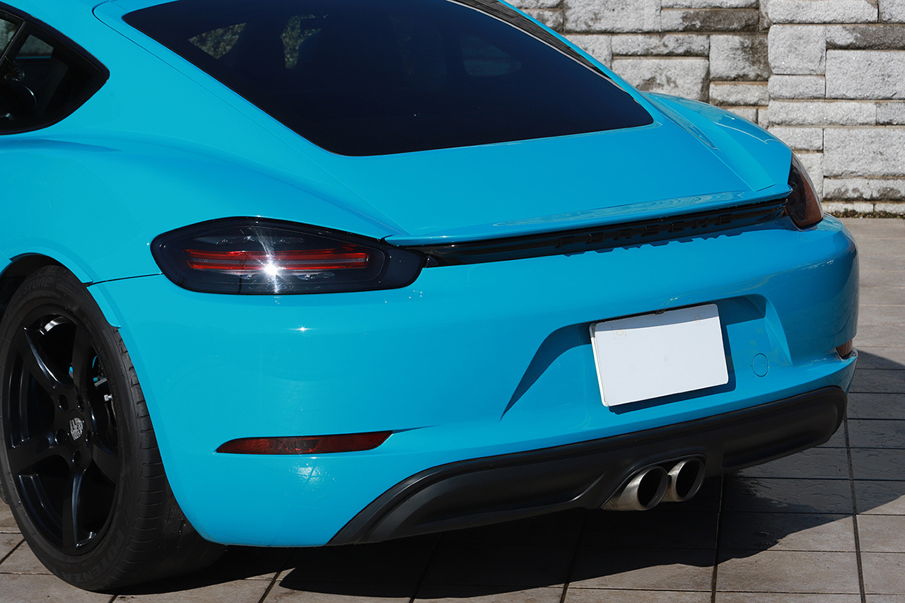 2017 Porsche 718 CAYMAN 718 CAYMAN S SPOILER BLACK