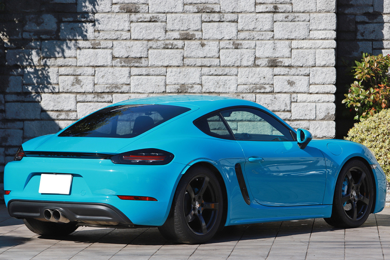 2017 Porsche 718 CAYMAN 718 CAYMAN S SPOILER BLACK