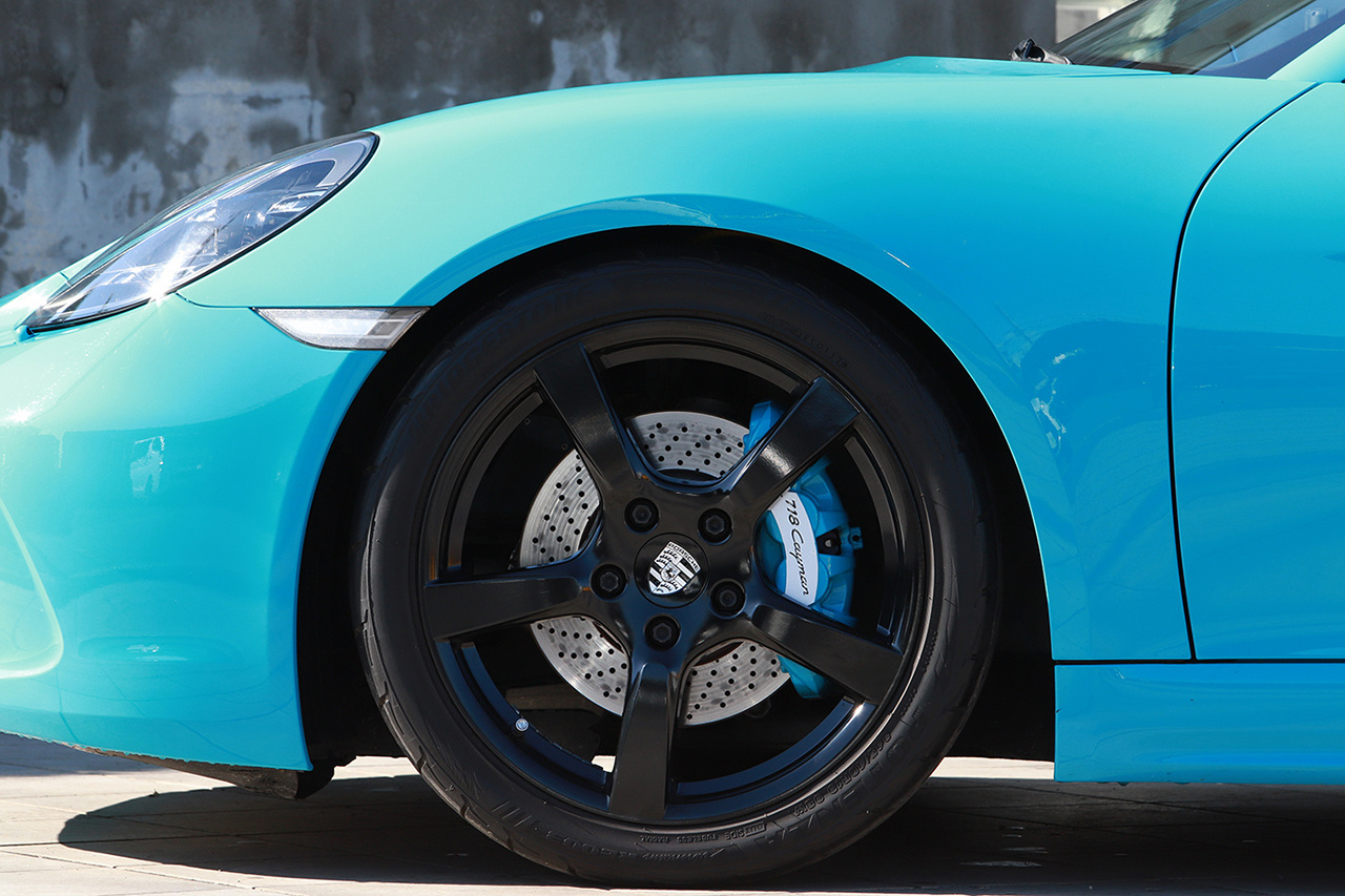 2017 Porsche 718 CAYMAN 718 CAYMAN S SPOILER BLACK
