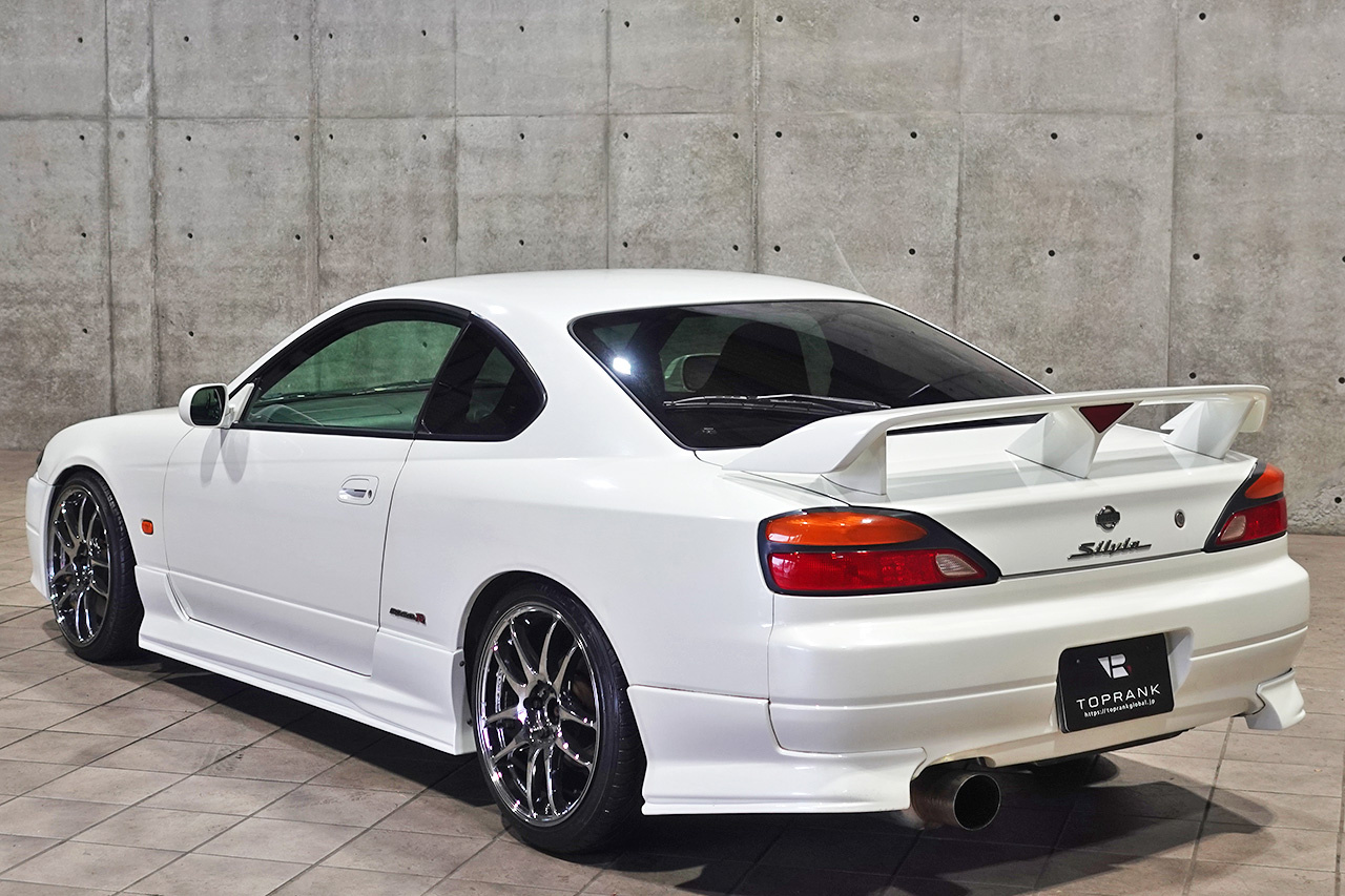 2000 Nissan SILVIA 99 MODEL S15 SPEC R AERO, WORK 18 Inch Wheels, TEIN Height Adjustable Coilovers