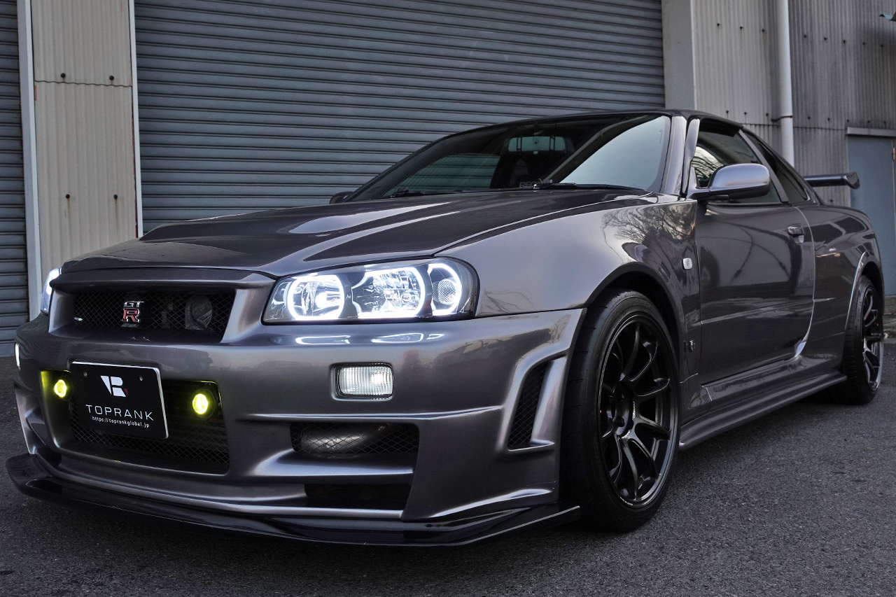 1999 Nissan SKYLINE COUPE ER34 25GT TURBO ENGINE WITH BNR34 GTR Z-TUNE LOOK