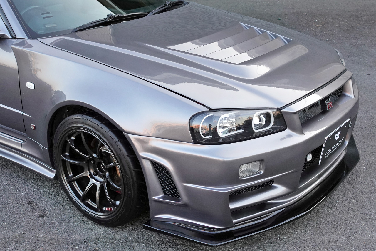 1999 Nissan SKYLINE COUPE ER34 25GT TURBO ENGINE WITH BNR34 GTR Z-TUNE LOOK