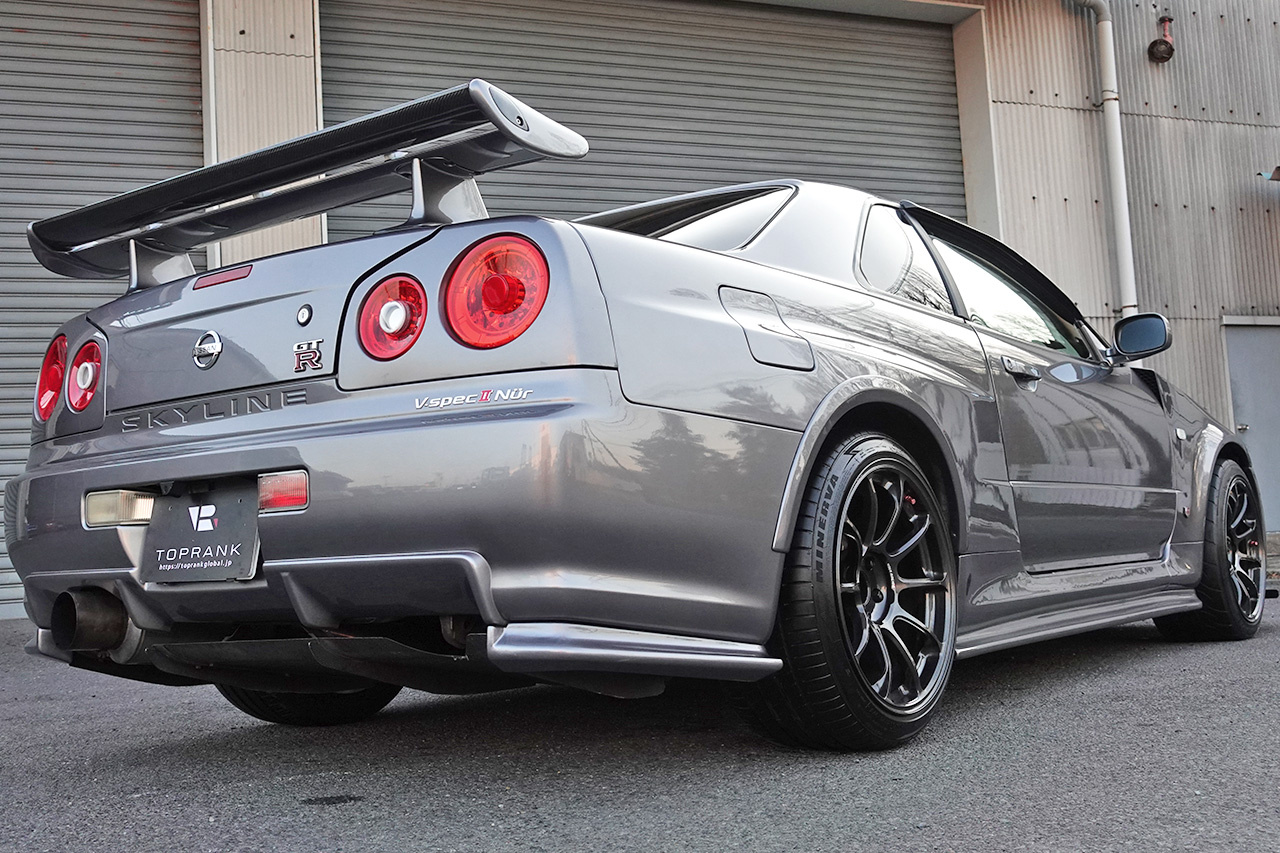 1999 Nissan SKYLINE COUPE ER34 25GT TURBO ENGINE WITH BNR34 GTR Z-TUNE LOOK