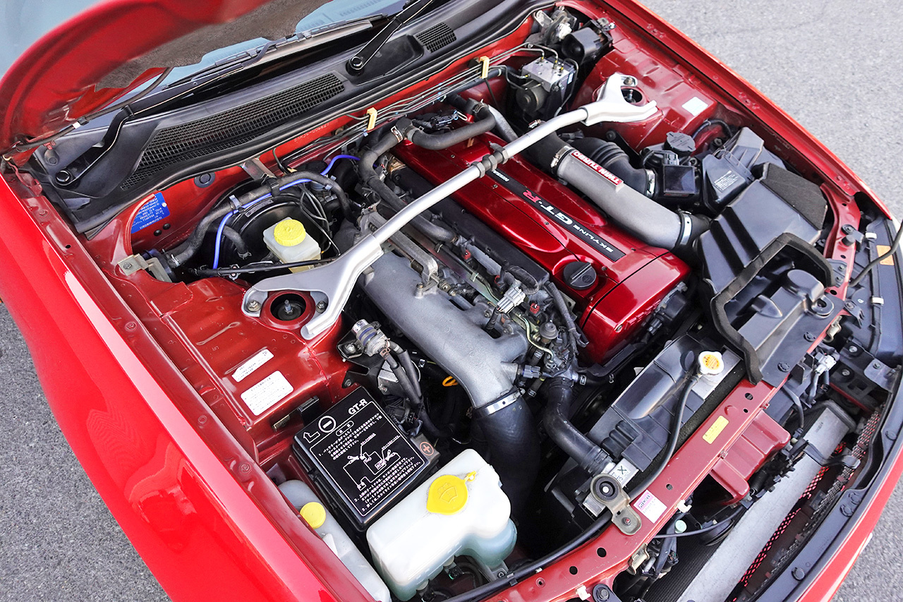 1999 Nissan SKYLINE GT-R BNR34 GTR AR2 ACTIVE RED