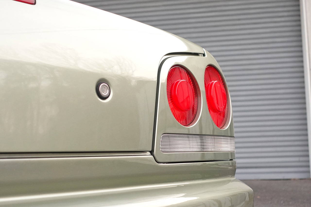 1998 Nissan SKYLINE ER34 25 GT-X TURBO, BNR34 GTR JW0 Millenium Jade Look