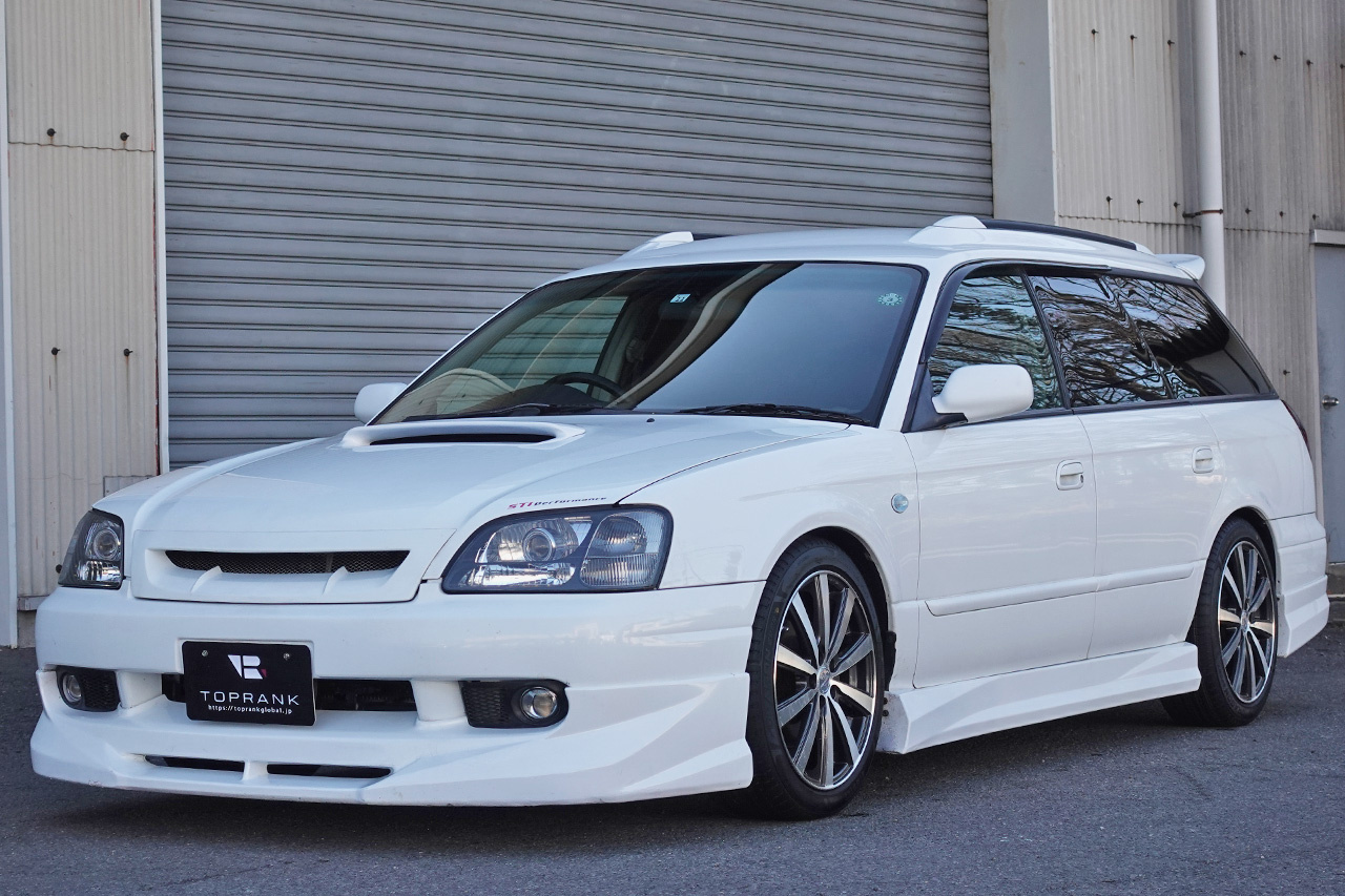 2000 Subaru LEGACY TOURING WAGON BH5 GT-B E-TUNE TWIN TURBO, F5 MANUAL TRANSMISSION