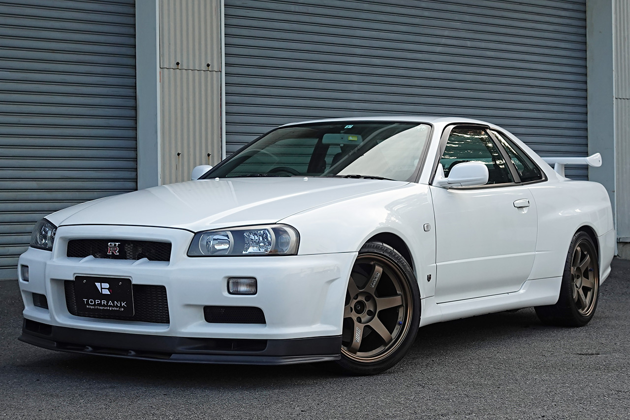 再入荷格安R34 SKYLINE GT-R BNR34 (1999.1-2002.12) TOP SECRET G-FORCE GT ウイング ／／ カーボン トップシークレット エアロ スカイライン 外装