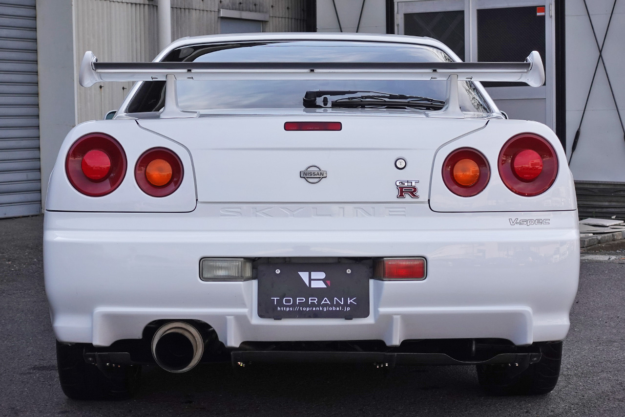 1999 Nissan SKYLINE GT-R 99 MODEL ONE OWNER BNR34 GT-R V-SPEC NISMO SPEC PRO MUFFLER