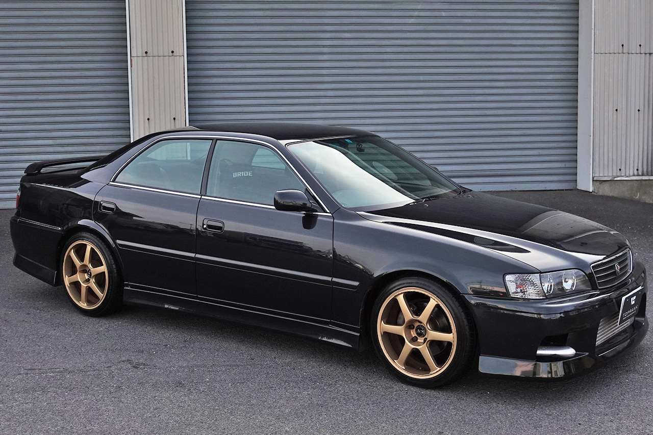 1997 Toyota CHASER JZX100 TOURER V, AVS 18 Inch Wheels, APEXi Power FC, KAKIMOTO Muffler