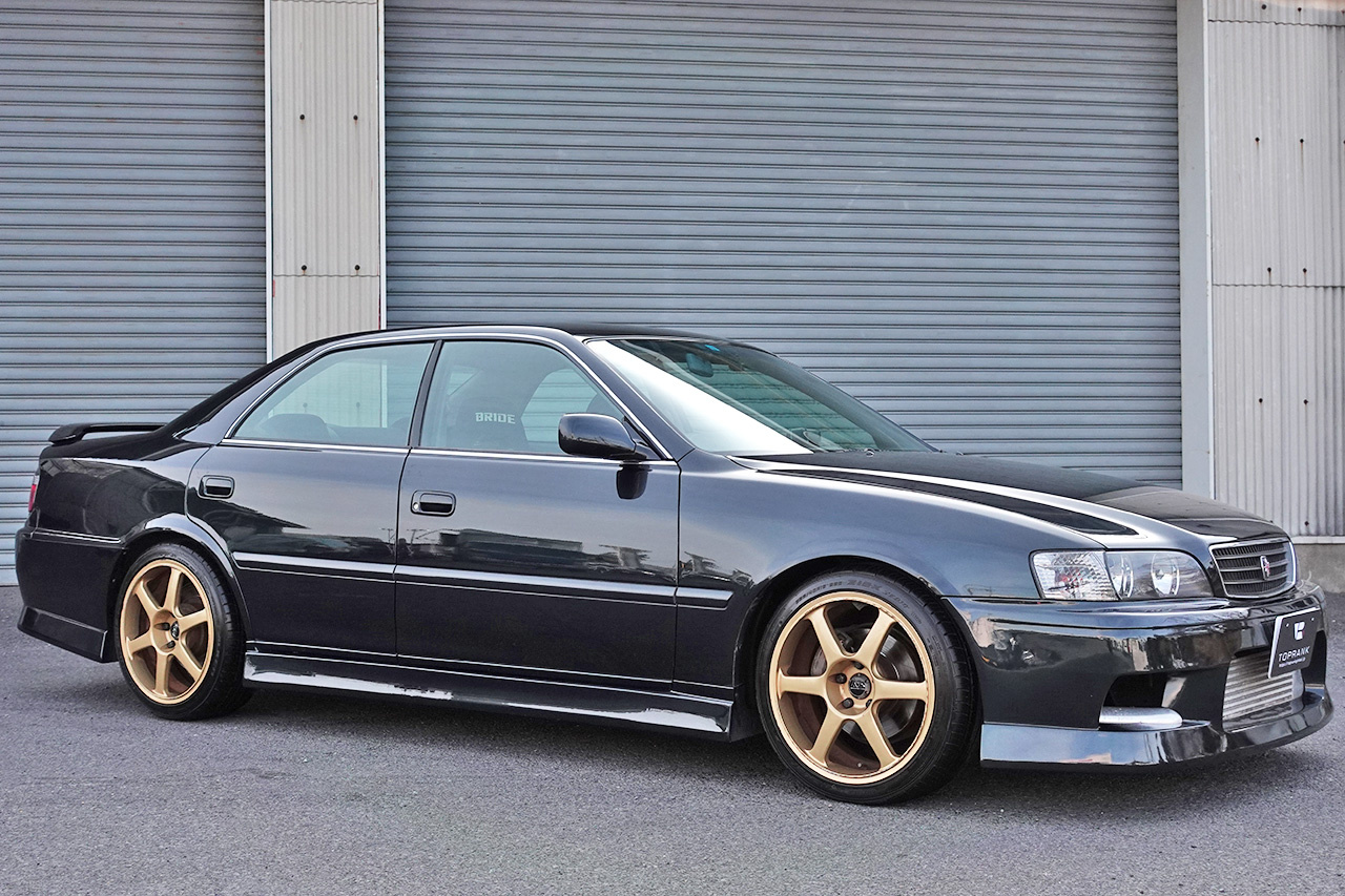 1997 Toyota CHASER JZX100 TOURER V, AVS 18 Inch Wheels, APEXi Power FC, KAKIMOTO Muffler