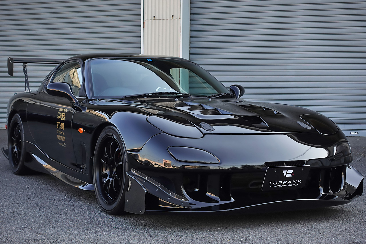 1999 Mazda RX-7 FD3S RX7 TYPE RB, ADVAN 17 INCH AW, AFTERMARKET GT WING