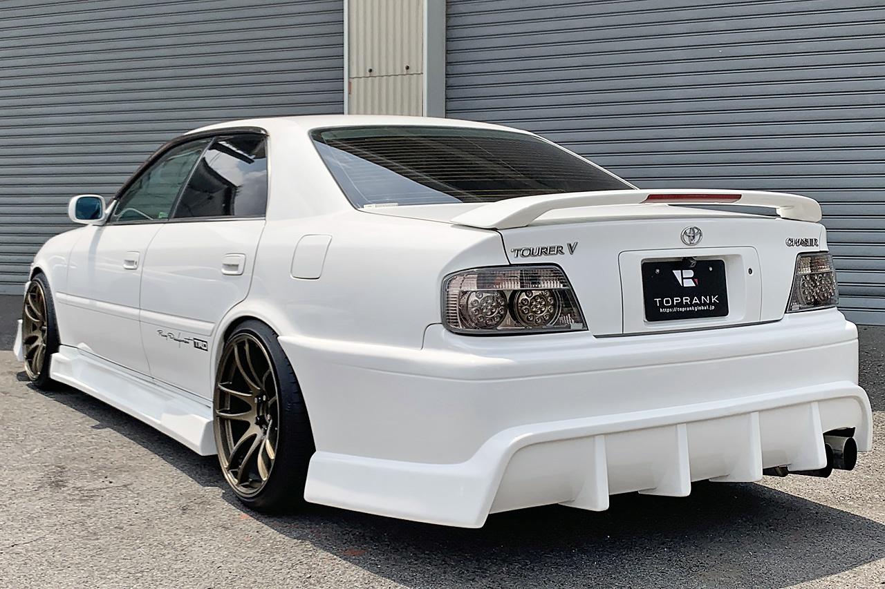 1999 Toyota CHASER JZX100 TOURER V, Origin Lab Full Aero Kit, Work Kiwami 19 Inch Wheels