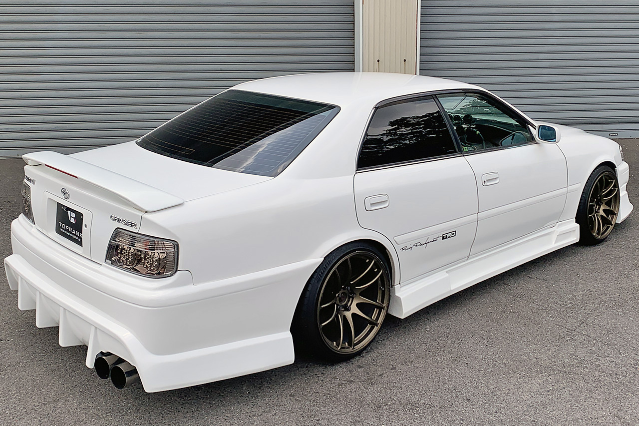 1999 Toyota CHASER JZX100 TOURER V, Origin Lab Full Aero Kit, Work Kiwami 19 Inch Wheels