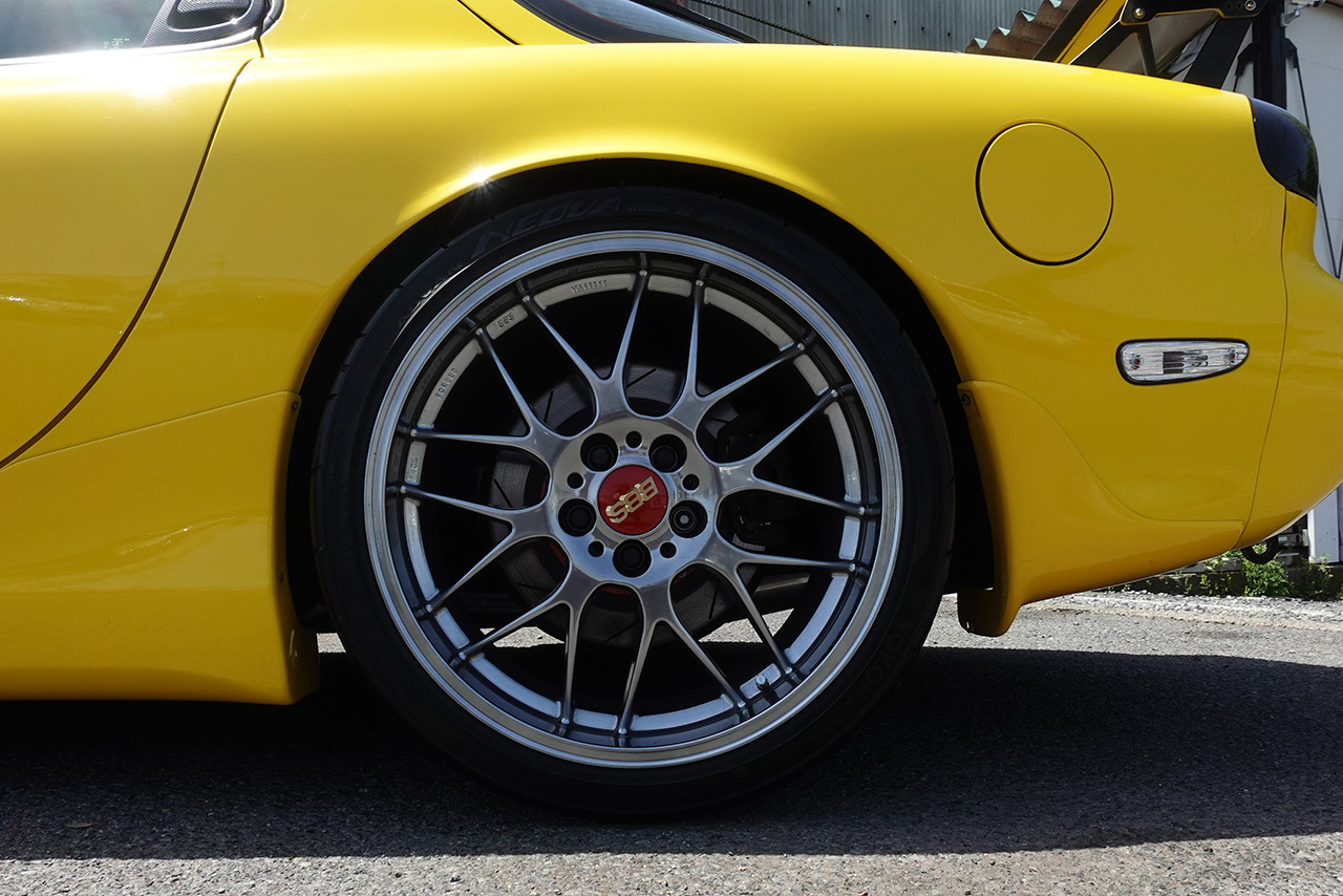 1998 Mazda ENFINI RX-7 FD3S RX-7 RS-R, RE AMEMIYA CARBON DUCT BONNET, RE AMEMIYA GT3 CARBON REAR GT WING