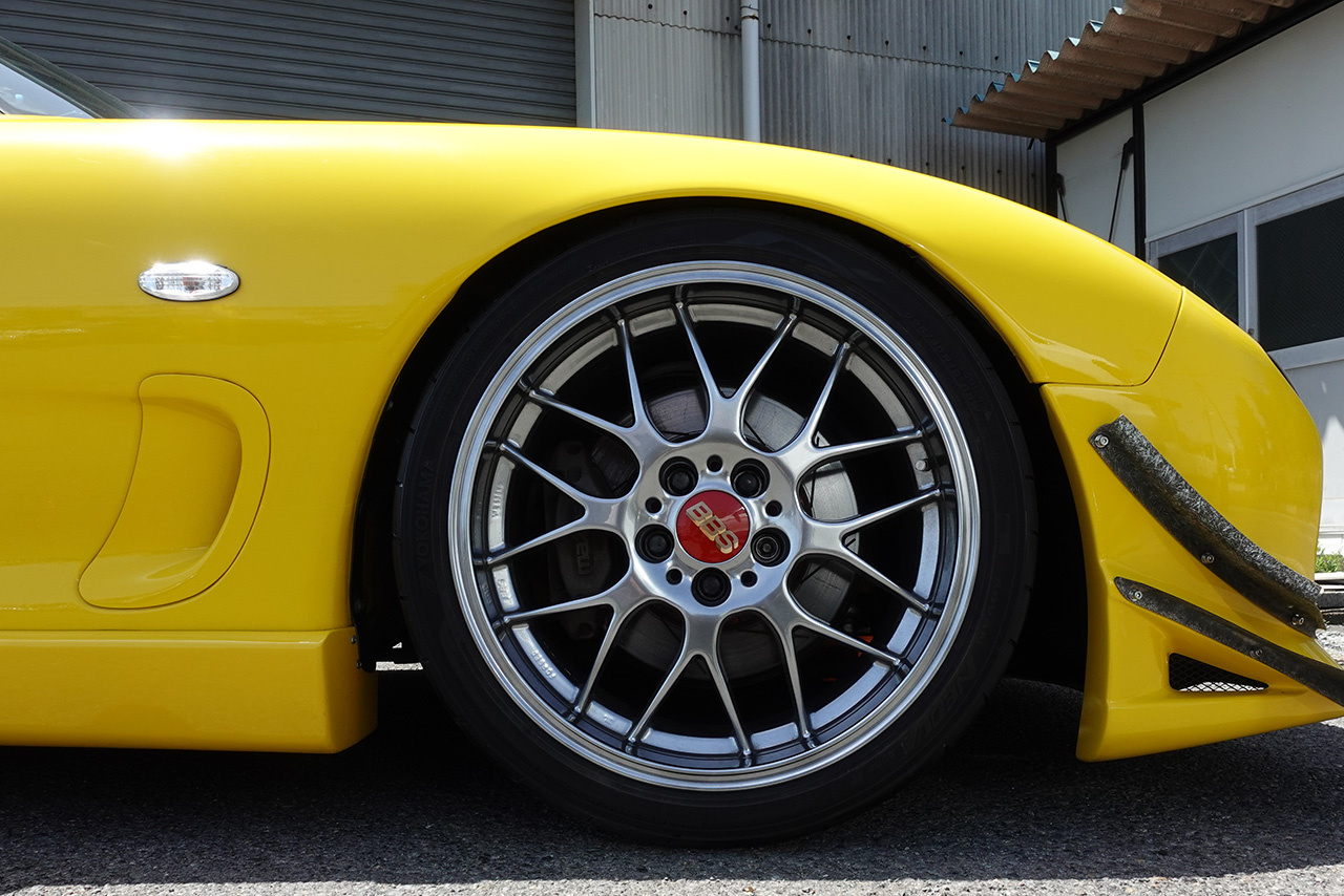 1998 Mazda ENFINI RX-7 FD3S RX-7 RS-R, RE AMEMIYA CARBON DUCT BONNET, RE AMEMIYA GT3 CARBON REAR GT WING