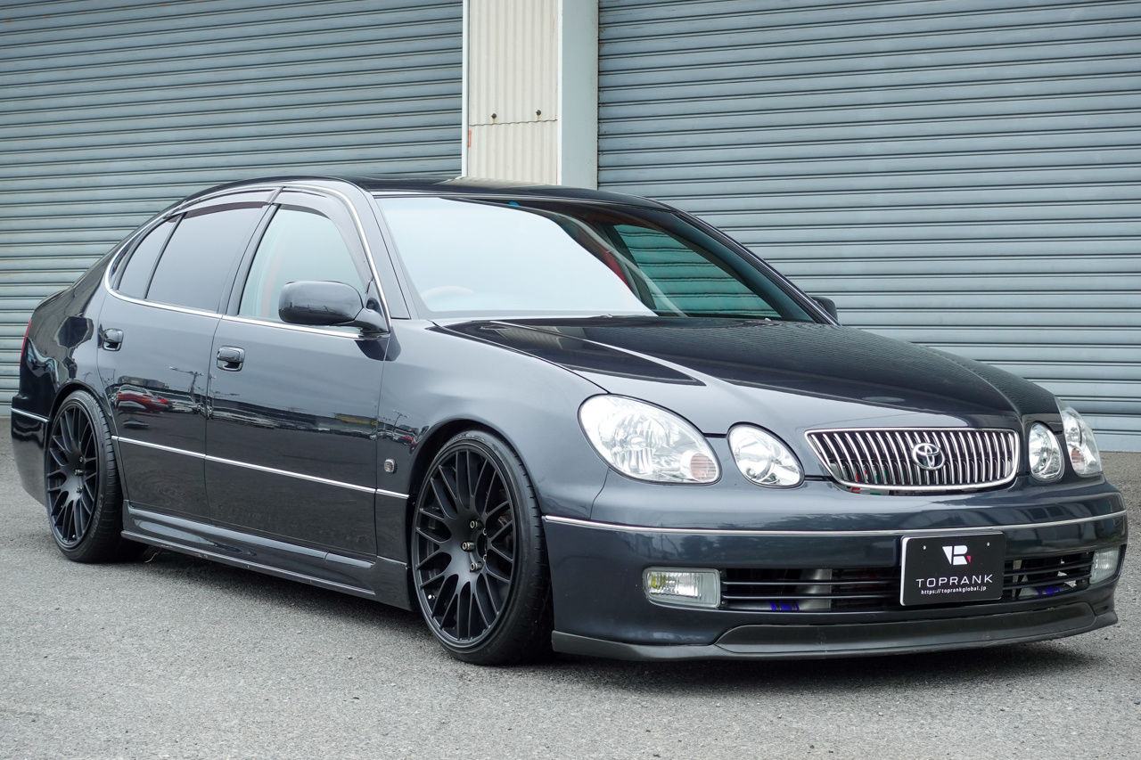 1997 Toyota ARISTO JZS161 V300 2JZGTE ENGINE, ARC INTERCOOLER, HKS HEIGHT ADJUSTABLE COILOVERS