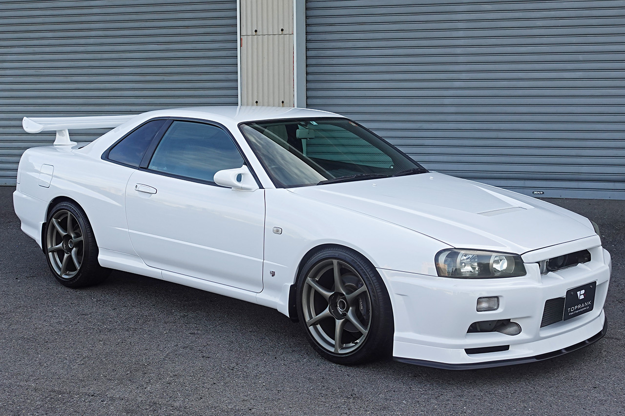 1998 Nissan SKYLINE COUPE ER34 GT-T HKS Intercooler , HKS Air Cleaner, HKS Muffler