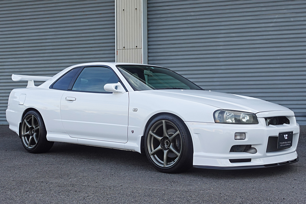 1998 Nissan SKYLINE COUPE ER34 GT-T HKS Intercooler , HKS Air Cleaner, HKS Muffler