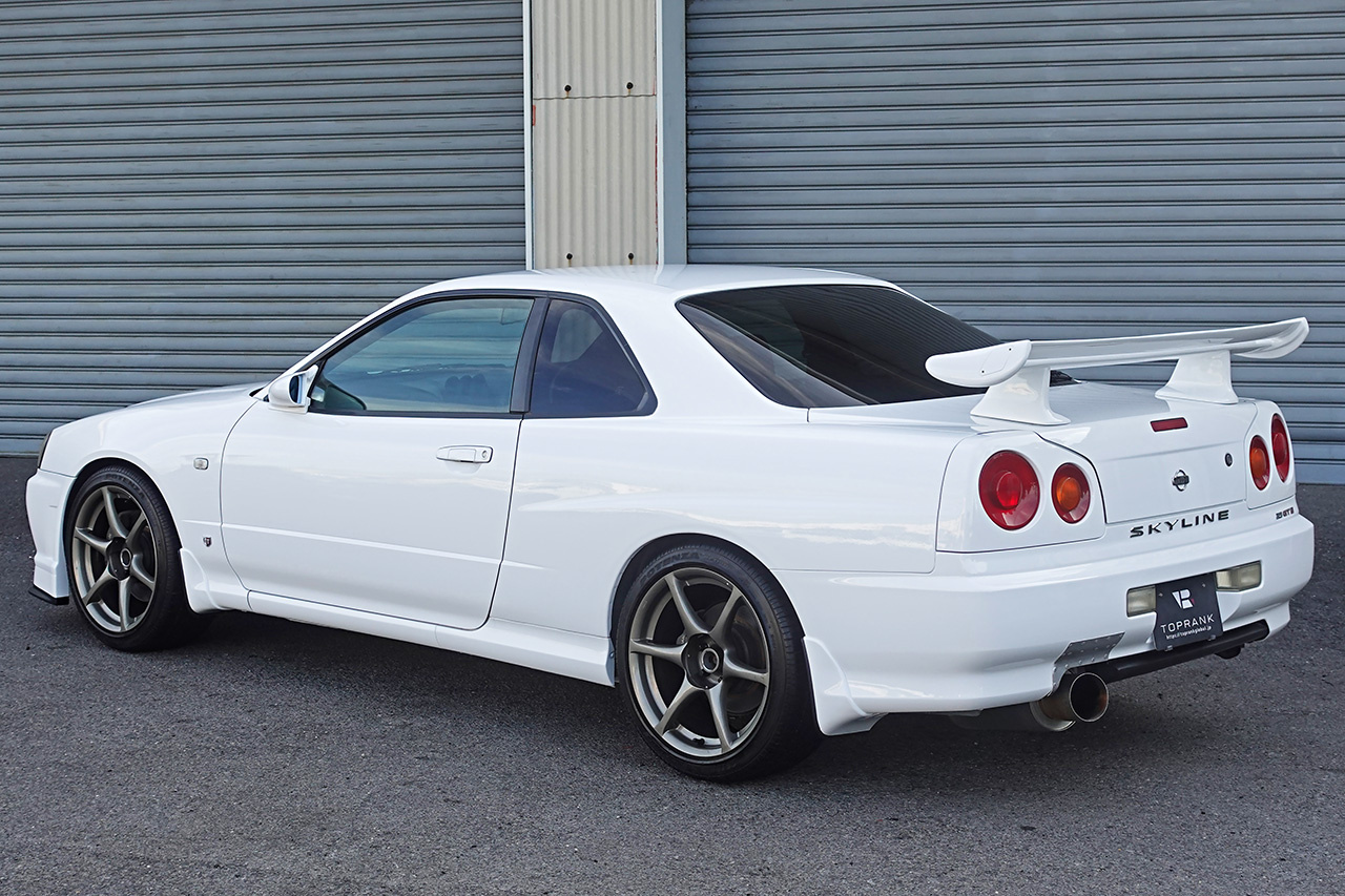 1998 Nissan SKYLINE COUPE ER34 GT-T HKS Intercooler , HKS Air Cleaner, HKS Muffler