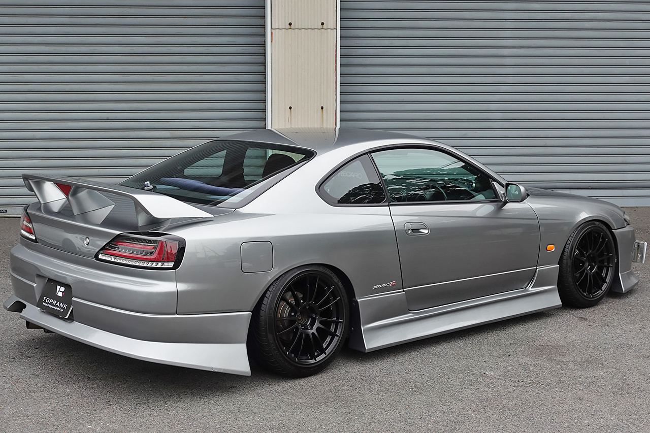 1999 Nissan SILVIA 99 MODEL S15 SPEC R AERO, Blitz Aluminum Radiator, Aftermarket Full Aero