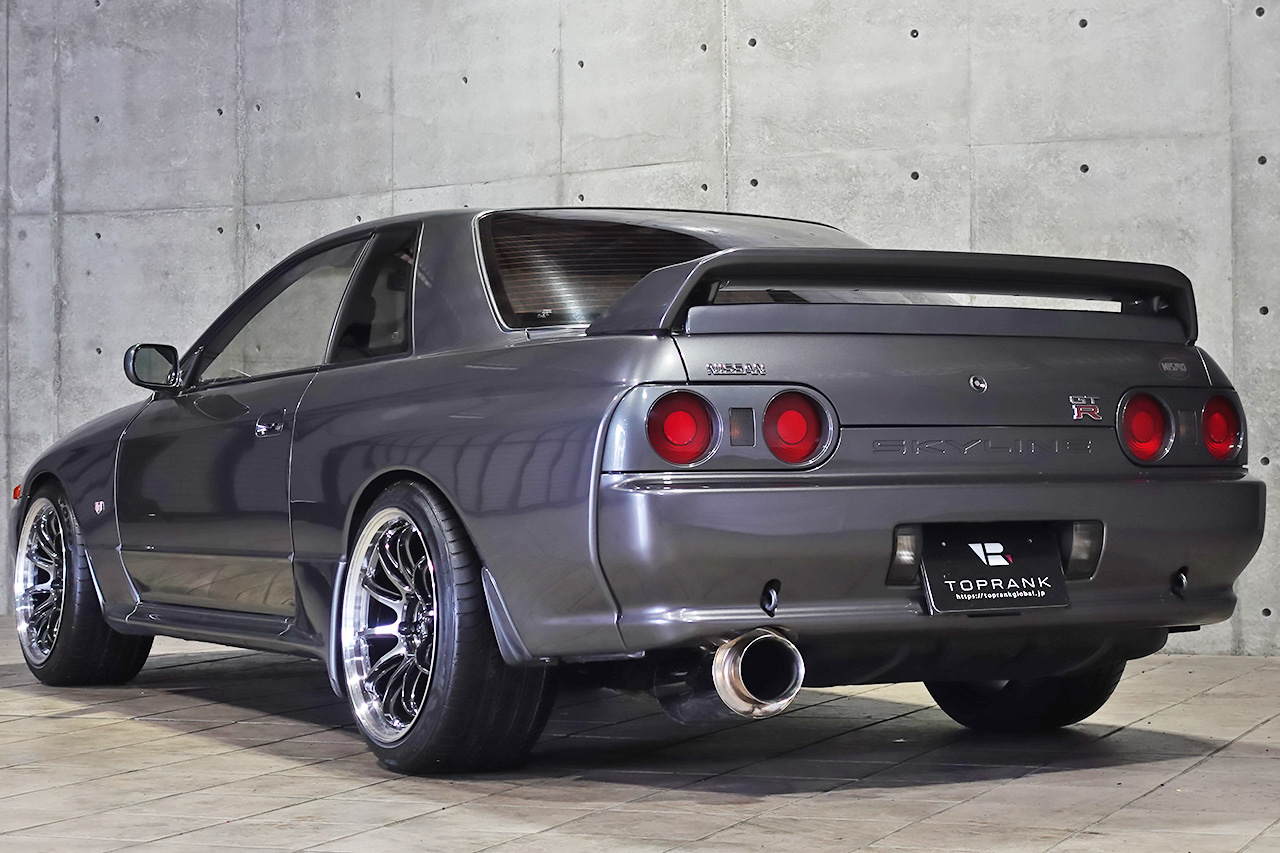 1992 Nissan SKYLINE GT-R BNR32 GTR, Work ZR-10 Wheels, TEIN Height Adjustable Coilovers