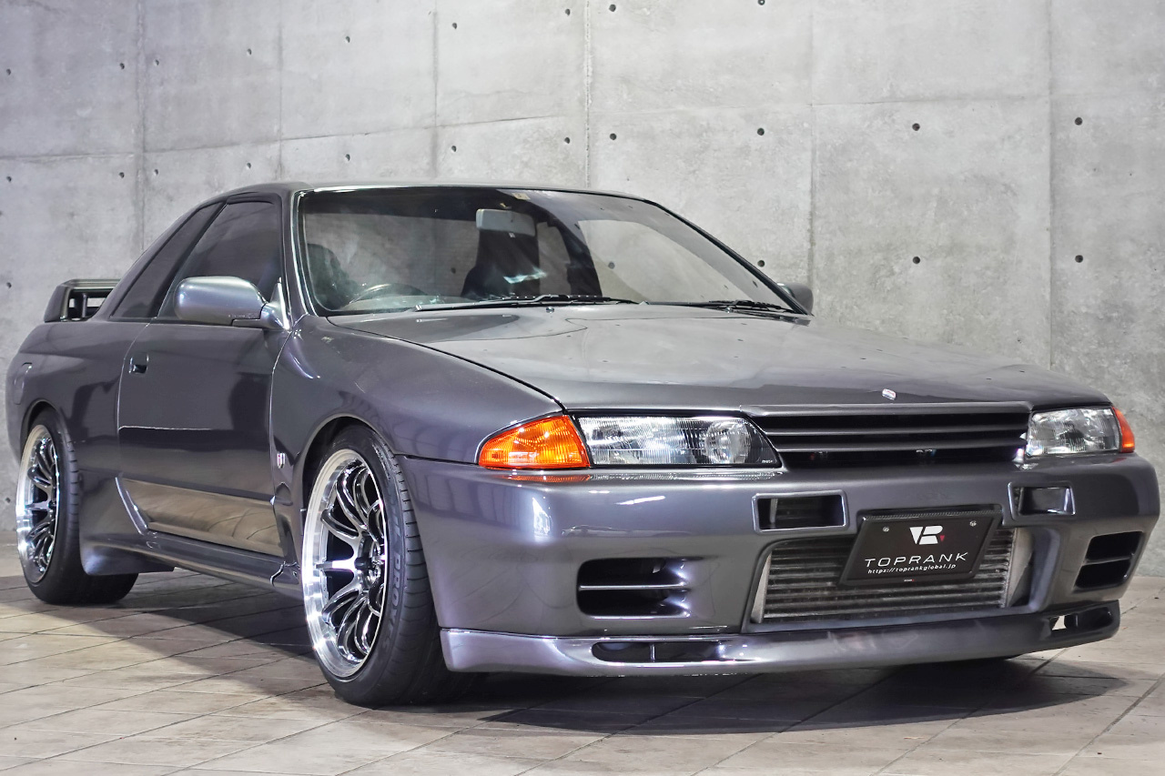 1992 Nissan SKYLINE GT-R BNR32 GTR, Work ZR-10 Wheels, TEIN Height Adjustable Coilovers