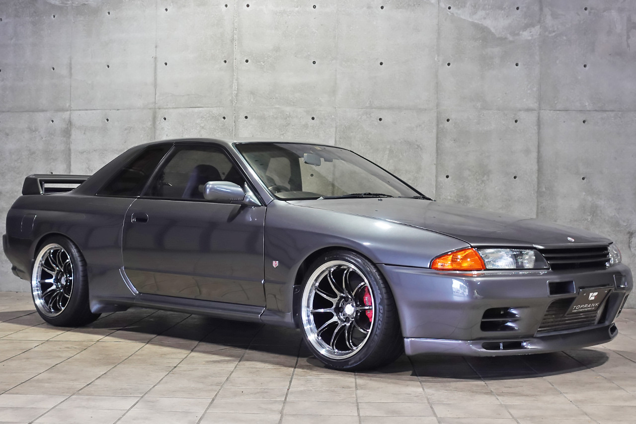 1992 Nissan SKYLINE GT-R BNR32 GTR, Work ZR-10 Wheels, TEIN Height Adjustable Coilovers