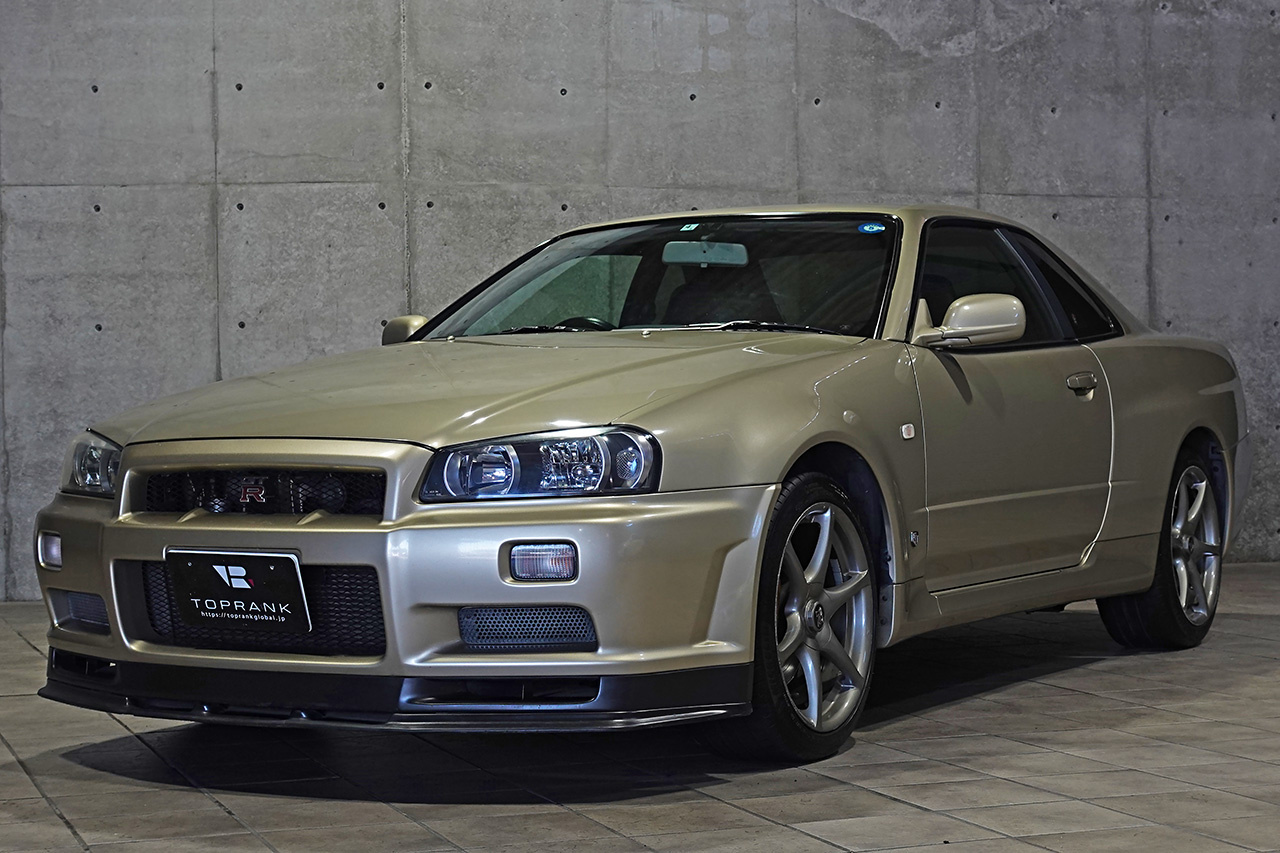 2002 Nissan SKYLINE GT-R ONE OWNER BNR34 R34 GT-R M-SPEC EYO Silica Brass,