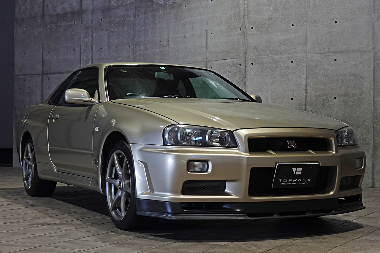 2002 Nissan SKYLINE GT-R ONE OWNER BNR34 R34 GT-R M-SPEC EYO Silica Brass,