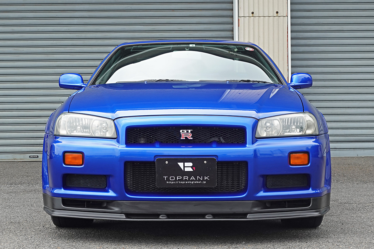 2000 Nissan SKYLINE GT-R ONE OWNER BNR34 R34 GT-R V-SPEC TV2 Bayside Blue