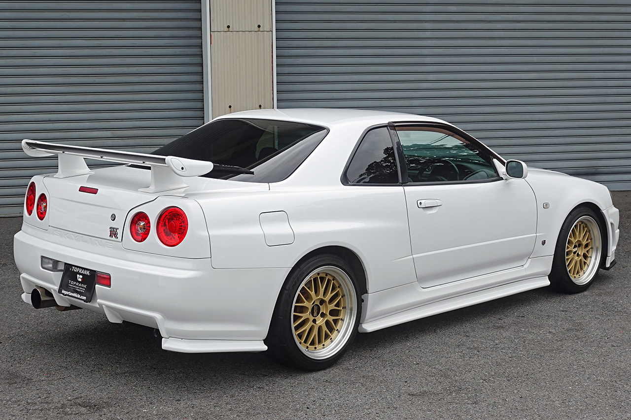 1999 Nissan SKYLINE GT-R BNR34 R34 GT-R Early model, BBS Wheels, Nissan Nismo S-Tune Front Bumper