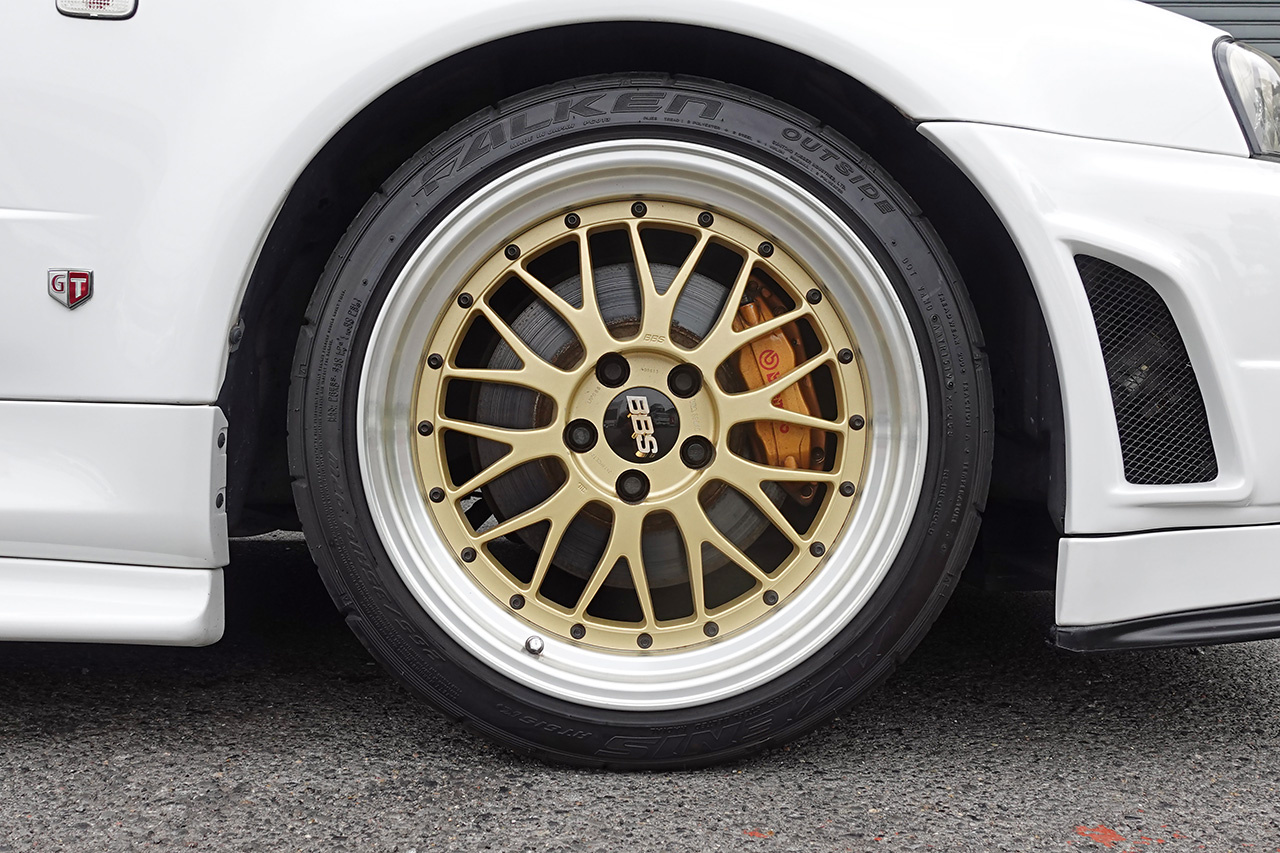 1999 Nissan SKYLINE GT-R BNR34 R34 GT-R Early model, BBS Wheels, Nissan Nismo S-Tune Front Bumper