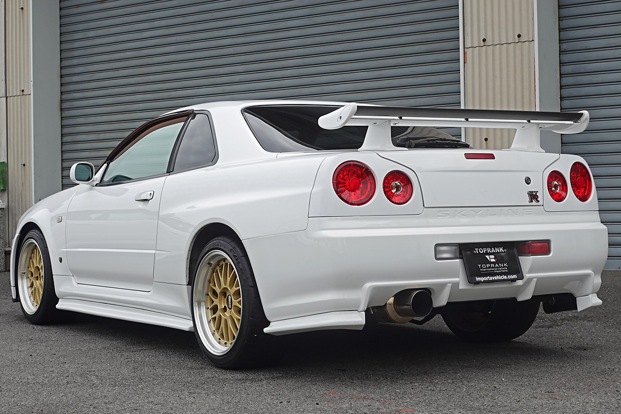 1999 Nissan SKYLINE GT-R BNR34 R34 GT-R Early model, BBS Wheels, Nissan Nismo S-Tune Front Bumper