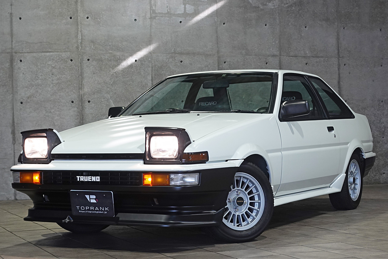 1987 Toyota SPRINTER TRUENO AE86 SPRINTER TRUENO GT, FUJITSUBO Muffler, RECARO Seats