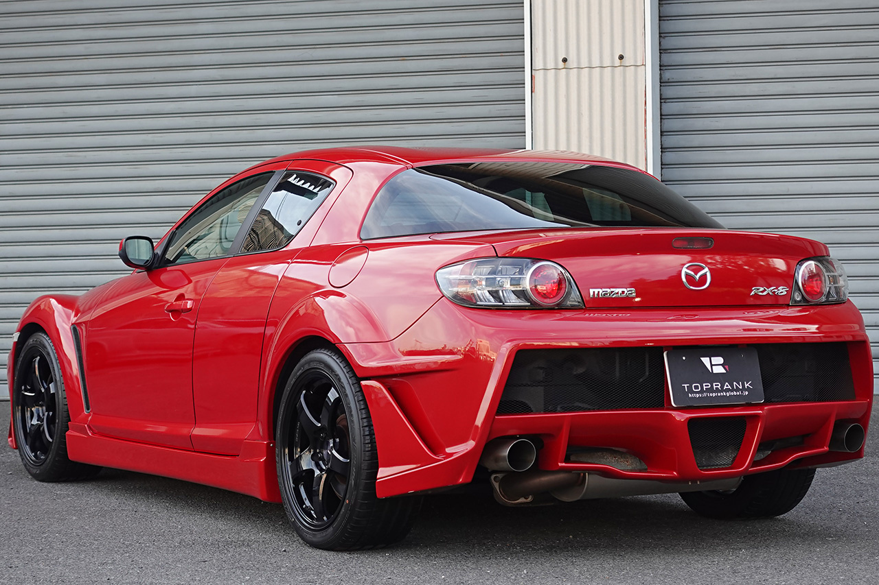 2003 Mazda RX-8 SE3P RX-8 TYPE S, R MAGIC AERO, BLITZ Height Adjustable Coilovers, ENKEI Wheels