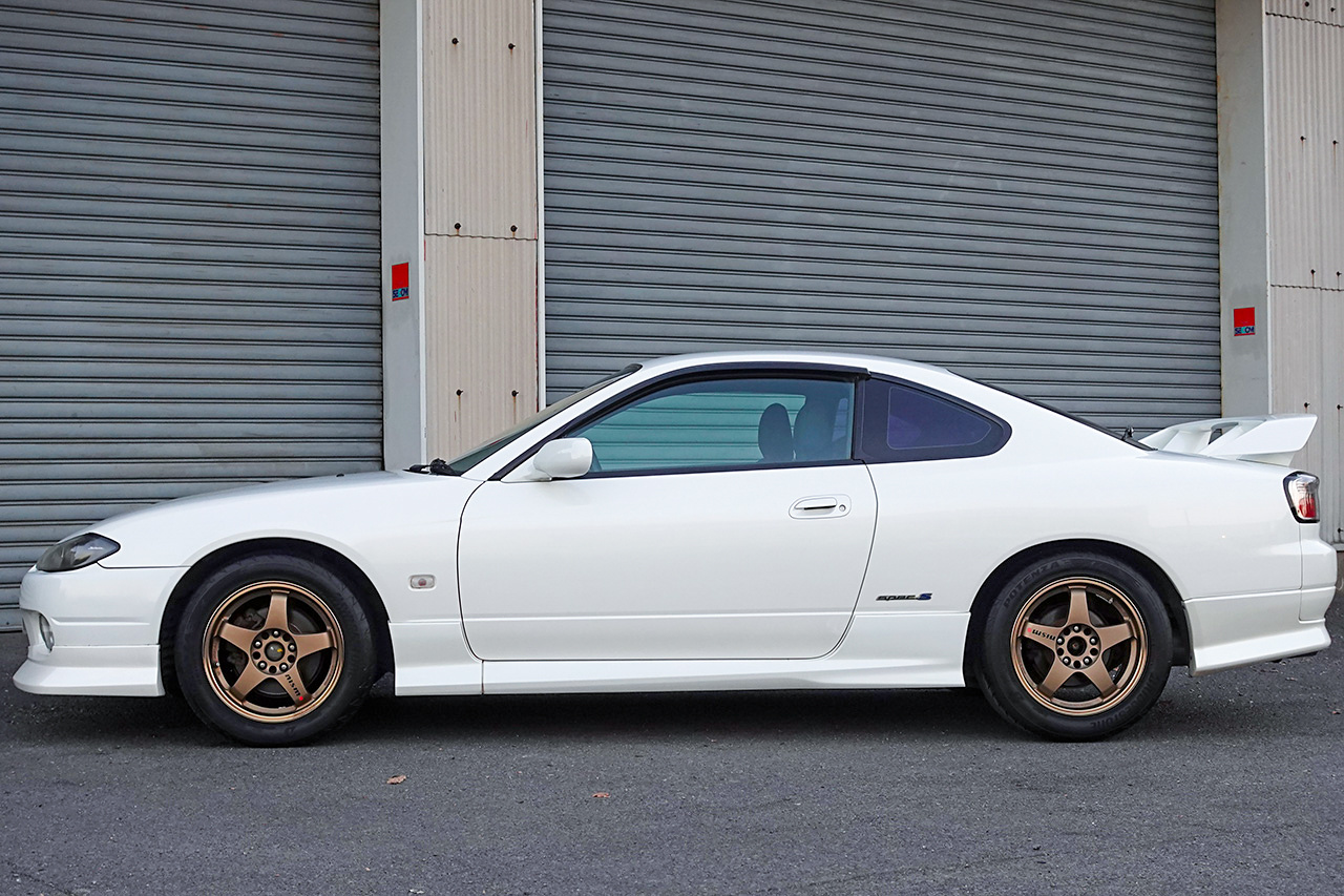 1999 Nissan SILVIA SPEC S AERO, SPEC R AERO KIT, NISMO LMGT4 Wheels