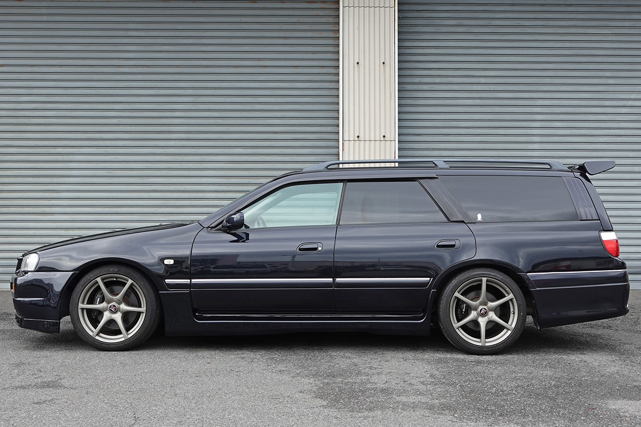 1998 Nissan STAGEA WGNC34 Stagea AUTECH VERSION 260RS, R34 GT-R Front End Conversion, OEM BNR34 Skyline GT-R MFD