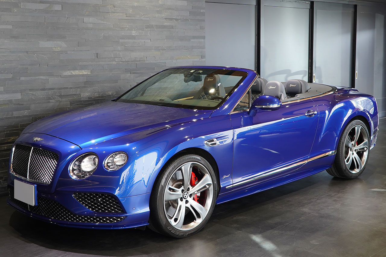 2017 Bentley CONTINENTAL NAVY BLUE CHIOP4WGT SPEED CONVERTIBLE