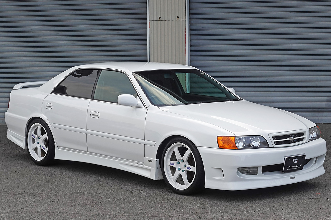 2000 Toyota CHASER JZX100 CHASER TOURER V, TOM'S Aero, RAYS Wheels