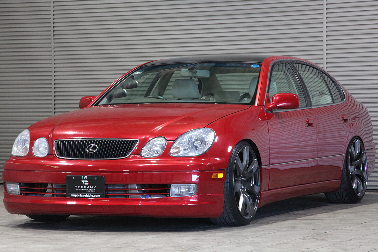 1998 Toyota ARISTO 2JZ-GTE with Turbo, Front Inter-cooler, Height Adjustable Coilovers, Real Carbon Roof, 5 spd MT