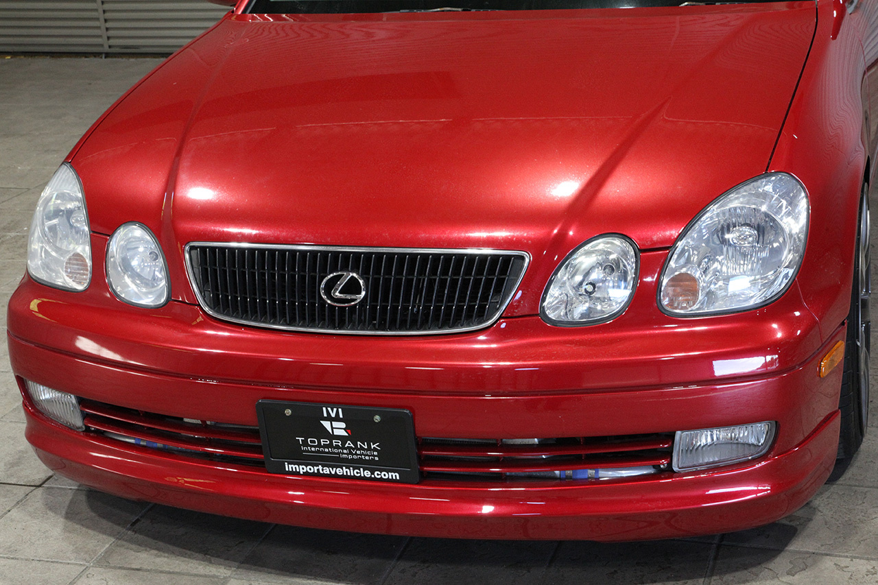 1998 Toyota ARISTO 2JZ-GTE with Turbo, Front Inter-cooler, Height Adjustable Coilovers, Real Carbon Roof, 5 spd MT