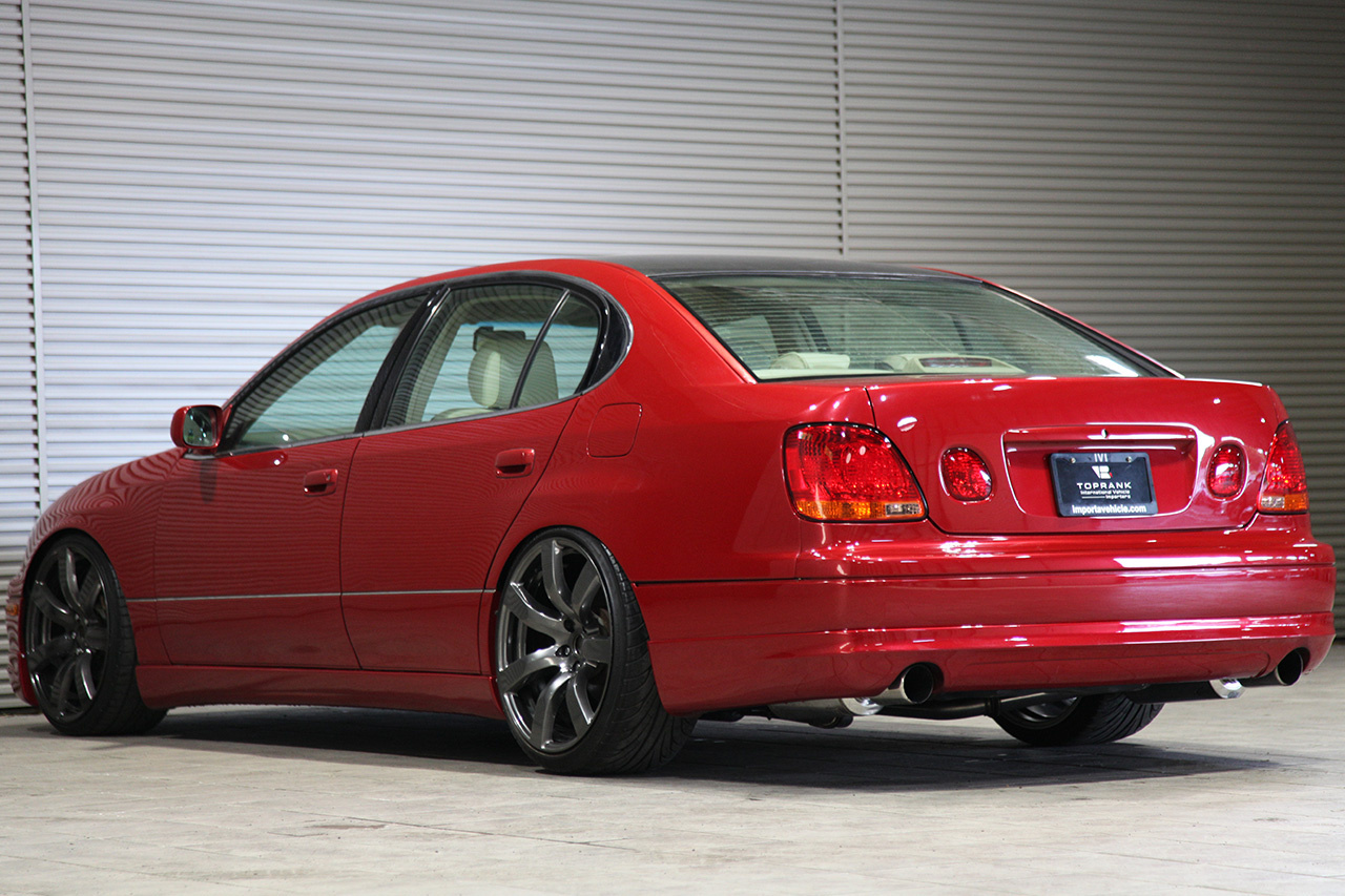 1998 Toyota ARISTO 2JZ-GTE with Turbo, Front Inter-cooler, Height Adjustable Coilovers, Real Carbon Roof, 5 spd MT