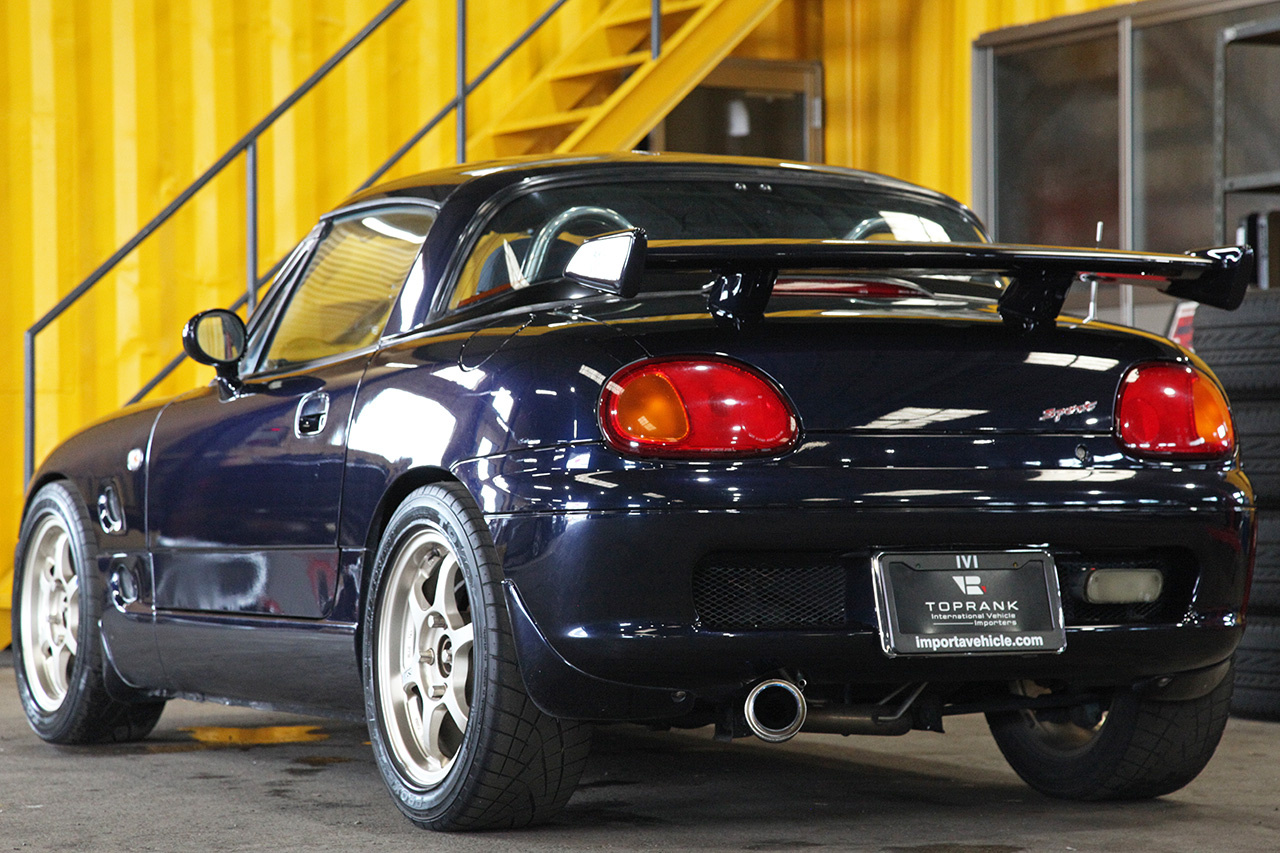 1993 Suzuki CAPPUCCINO LIMITED -with deep blue pearl body color and 3-level convertible