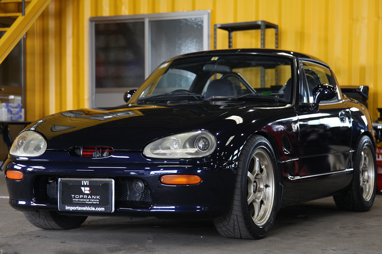 1993 Suzuki CAPPUCCINO LIMITED -with deep blue pearl body color and 3-level convertible