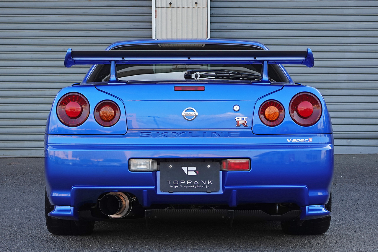 2002 Nissan SKYLINE GT-R BNR34 R34 GT-R V-SPEC II , TV2 Bayside Blue, NISMO Aero, BBS Wheels