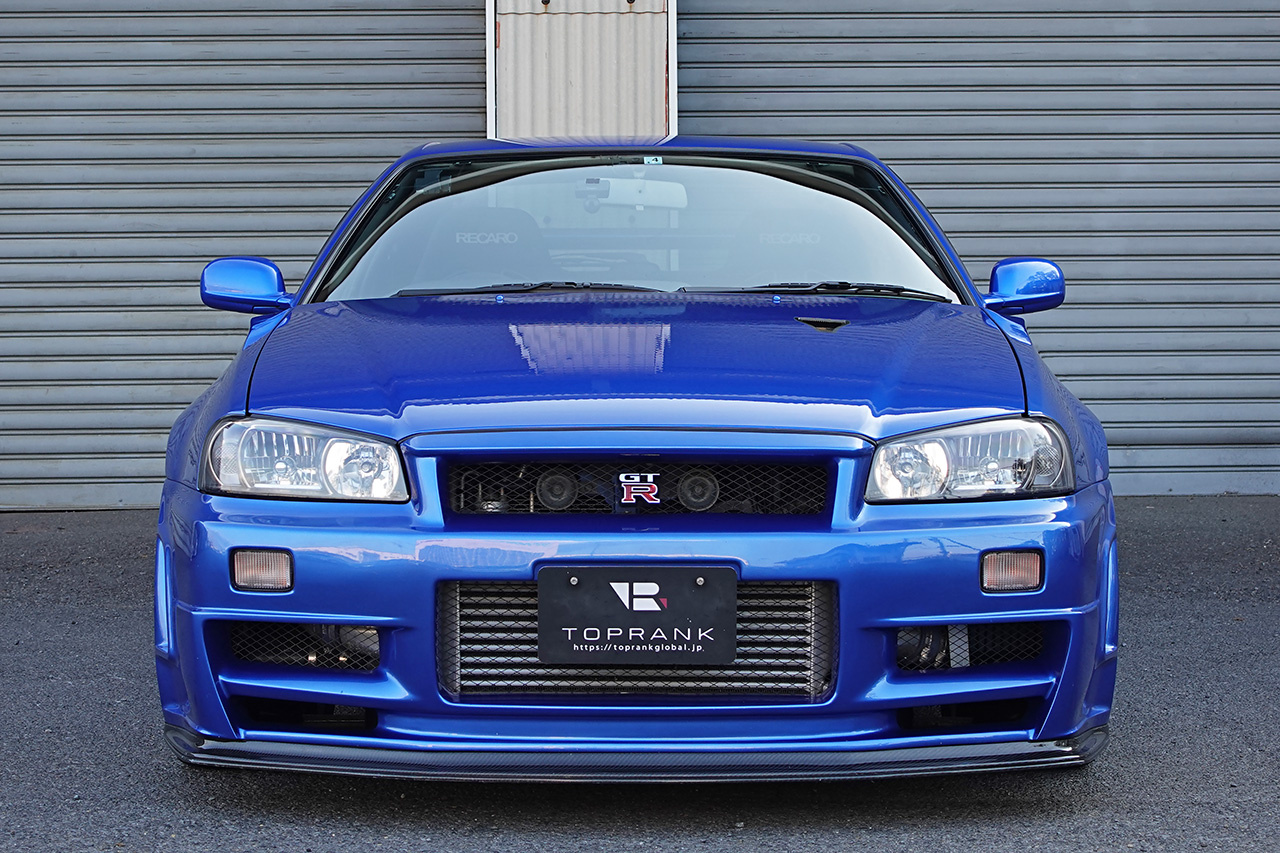 2002 Nissan SKYLINE GT-R BNR34 R34 GT-R V-SPEC II , TV2 Bayside Blue, NISMO Aero, BBS Wheels