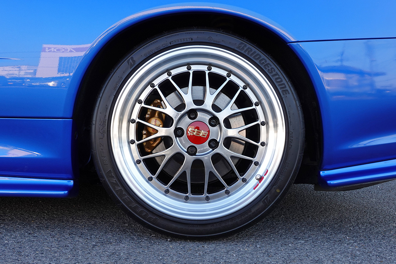 2002 Nissan SKYLINE GT-R BNR34 R34 GT-R V-SPEC II , TV2 Bayside Blue, NISMO Aero, BBS Wheels