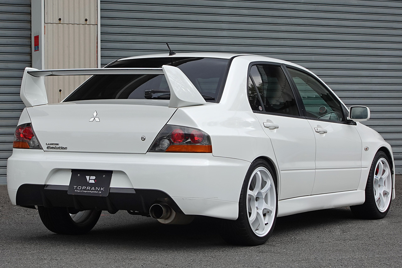 2005 Mitsubishi LANCER EVOLUTION CT9A GSR EVO 9, BLITZ Height Adjustable Coilovers, ADVAN Wheels