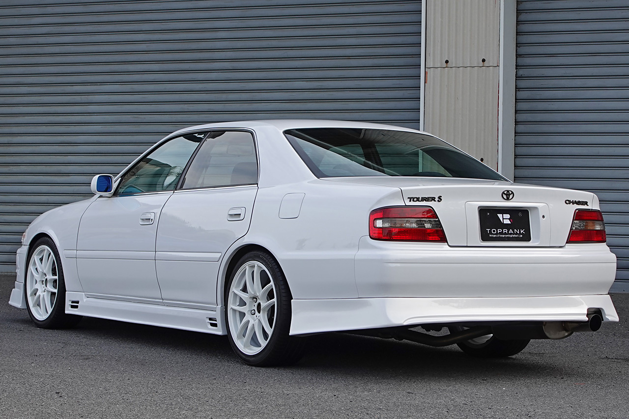 1998 Toyota CHASER JZX100 TOURER S, WORK Wheels 17 In, Aftermarket Aero