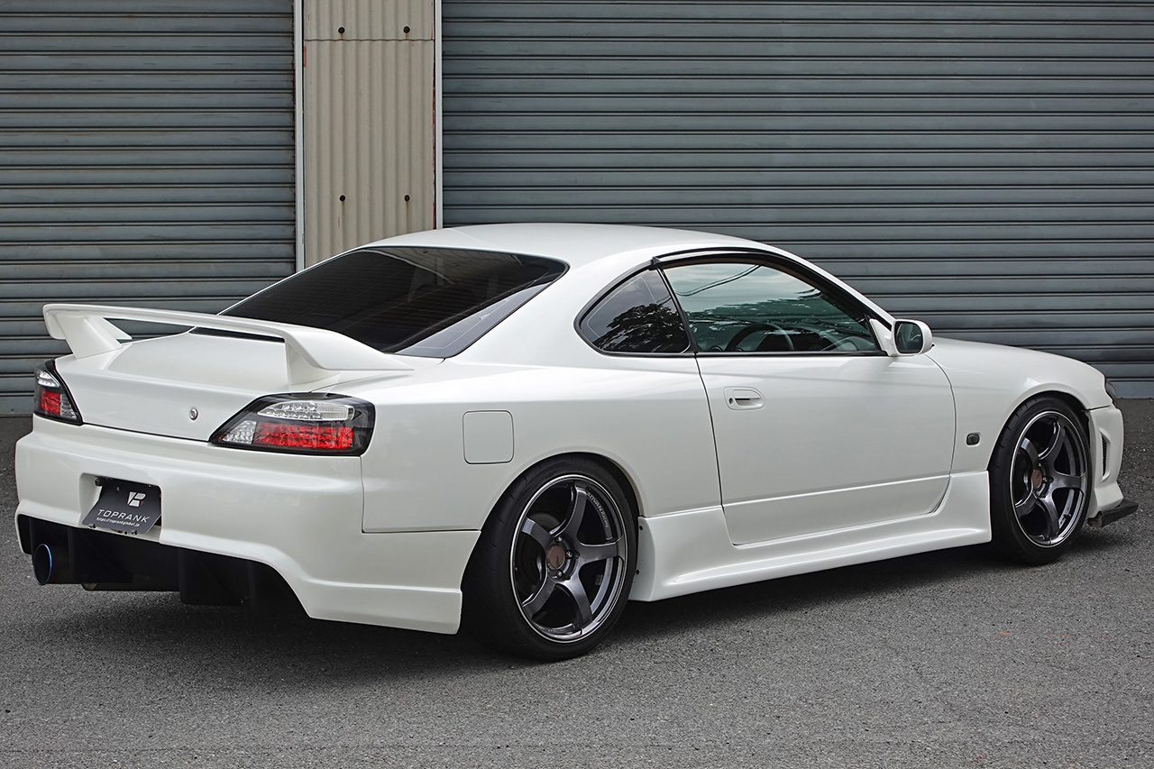 2000 Nissan SILVIA S15 SPEC S AERO, Advan 18 Inches, Aftermarket Aero